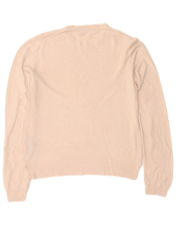 Marks & Spencer Dame sweater med rund hals DK 12 Medium Pink Akryl