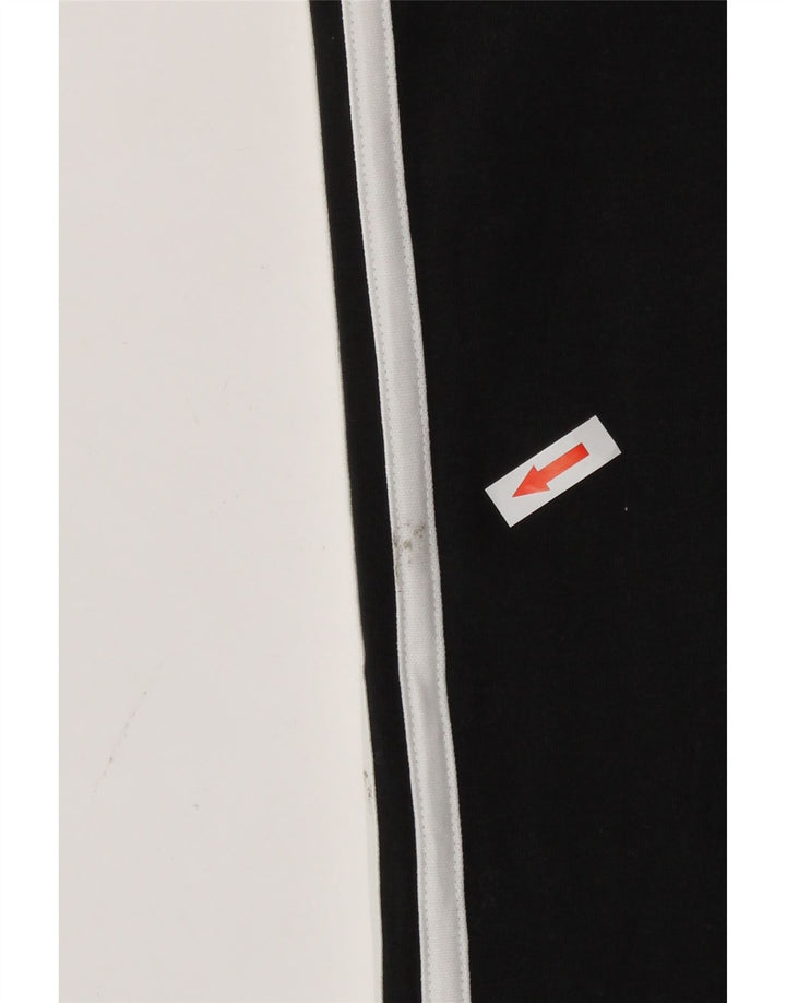 Adidas Dame Leggings UK 12/14 Medium Sort Bomuld