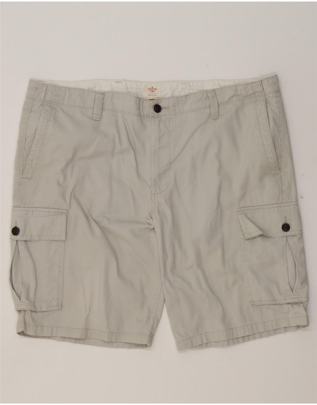 DOCKERS Mens Cargo Shorts W40 XL Grey Cotton Vintage Dockers and Second-Hand Dockers from Messina Hembry 