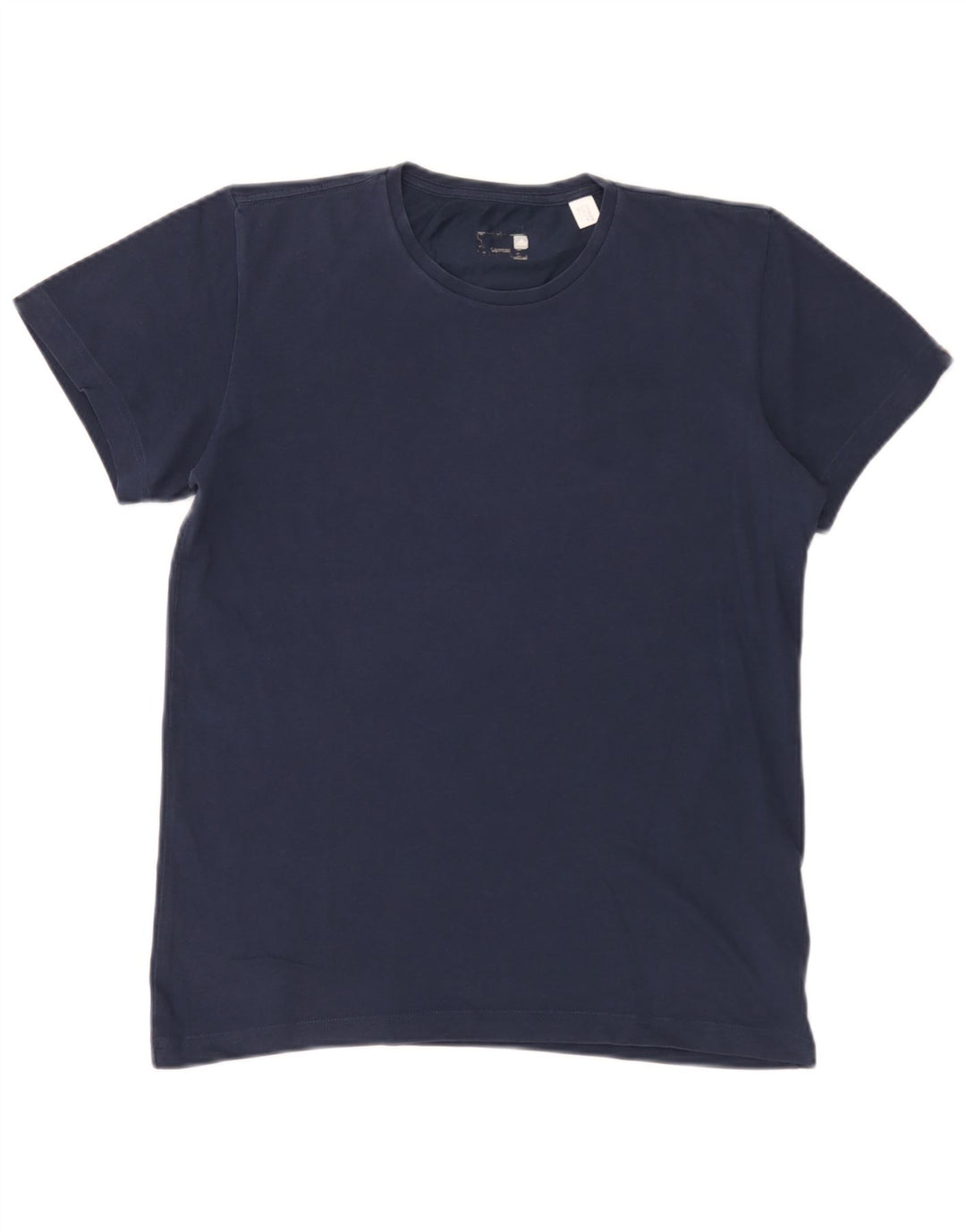 Adidas Grafisk T-shirt top til mænd, lille marineblå bomuld
