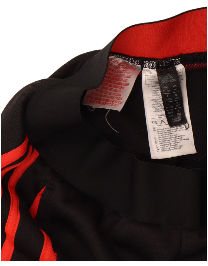 Adidas Boys Predator Graphic Sports Shorts 11-12 år Sort polyester