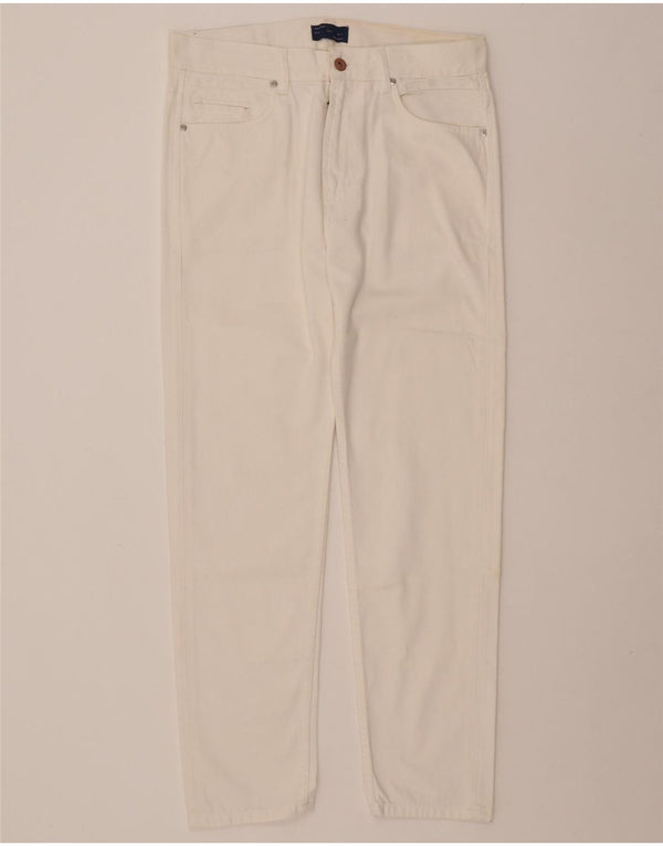 ZARA Slim Jeans til mænd EU 40 Medium W31 L28 Off White Bomuld