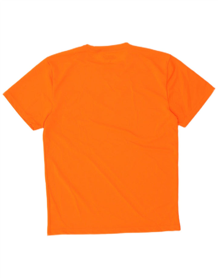 DICKIES Herre T-Shirt Top Medium Orange Polyester