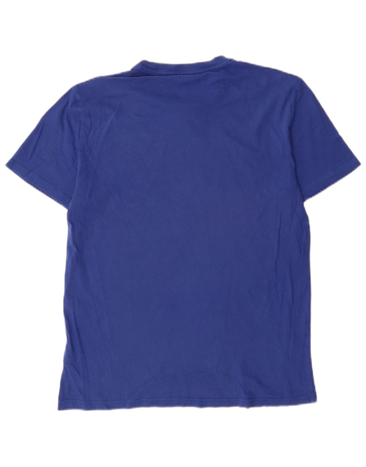 Calvin Klein Jeans Herre grafisk T-shirt top mellemblå bomuld