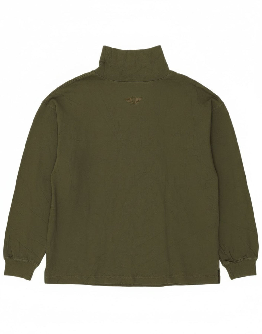 Dockers Dame Top Langærmet UK 14 Medium Khaki Bomuld