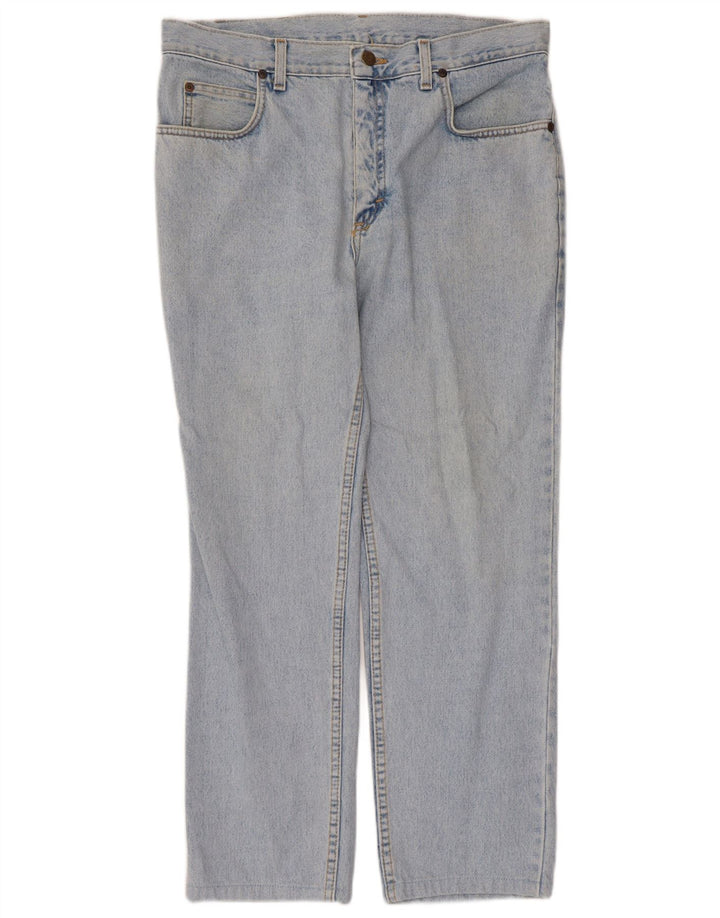 Lee Dame Straight Jeans W34 L26 Blå Bomuld