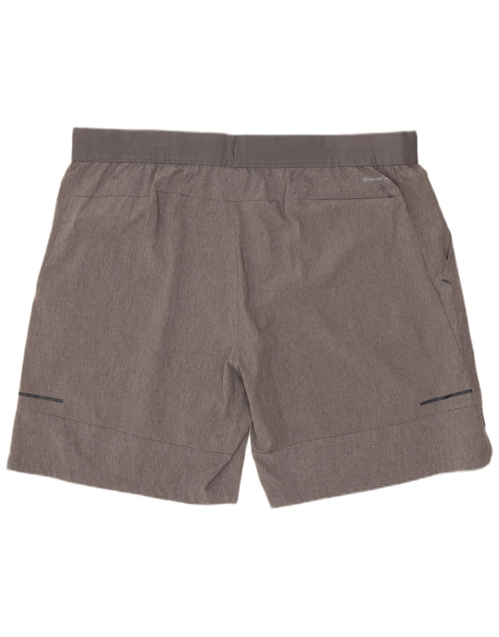 RUSSELL ATHLETIC Herre Dri-Power Sportshorts XL Grå Polyester