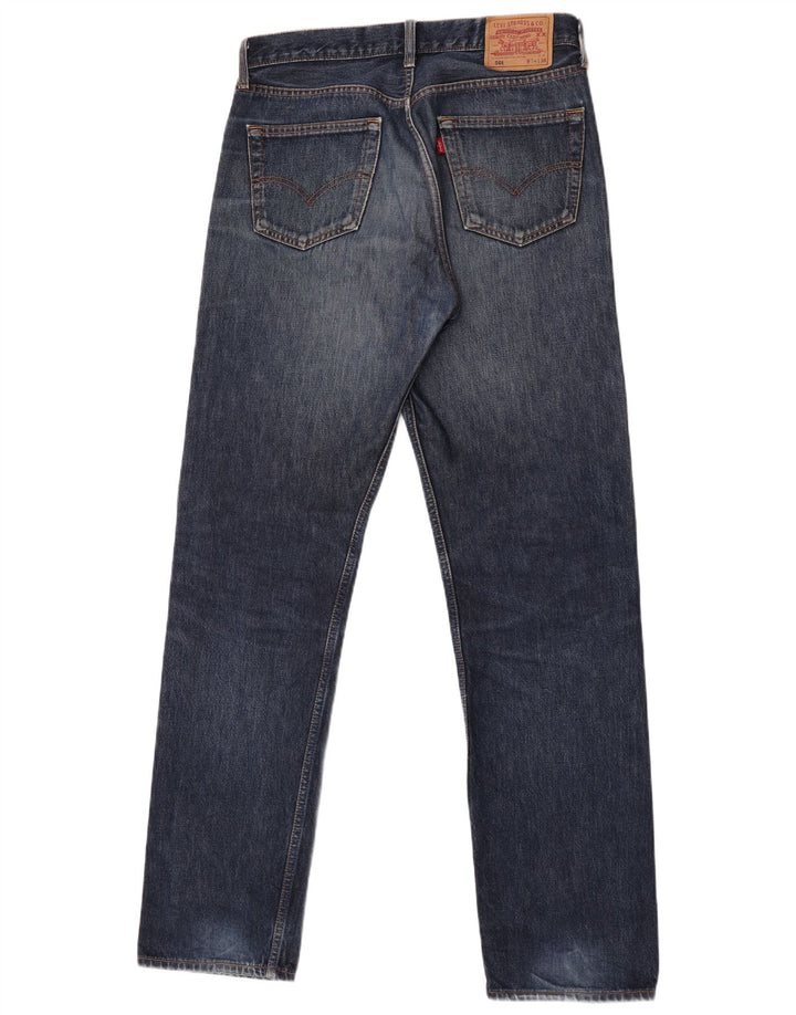 Levi's Herre 501 Straight Jeans W34 L36 Blå