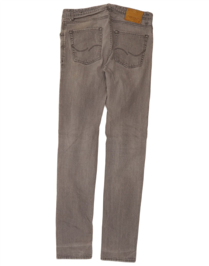 Jack & Jones Herre Ben Skinny Jeans W34 L35 Grå