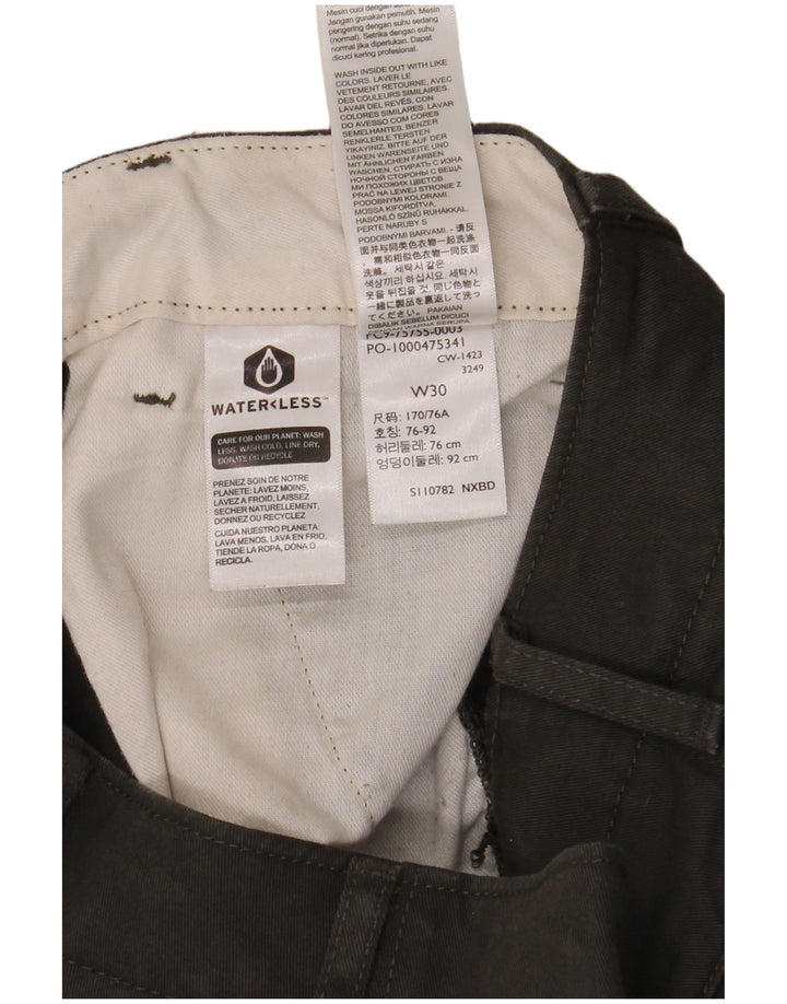 Levi's Herre Slim Fit Cargo Bukser W30 L30 Sort Bomuld