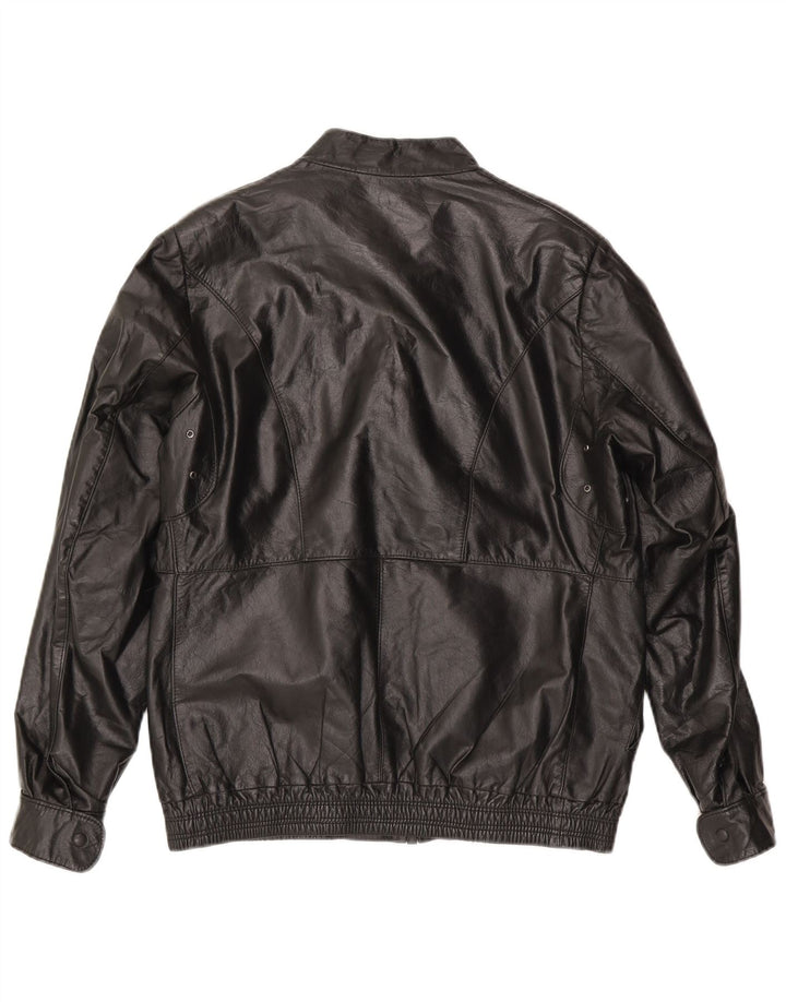 Vintage herre læderjakke UK 38 Medium Black