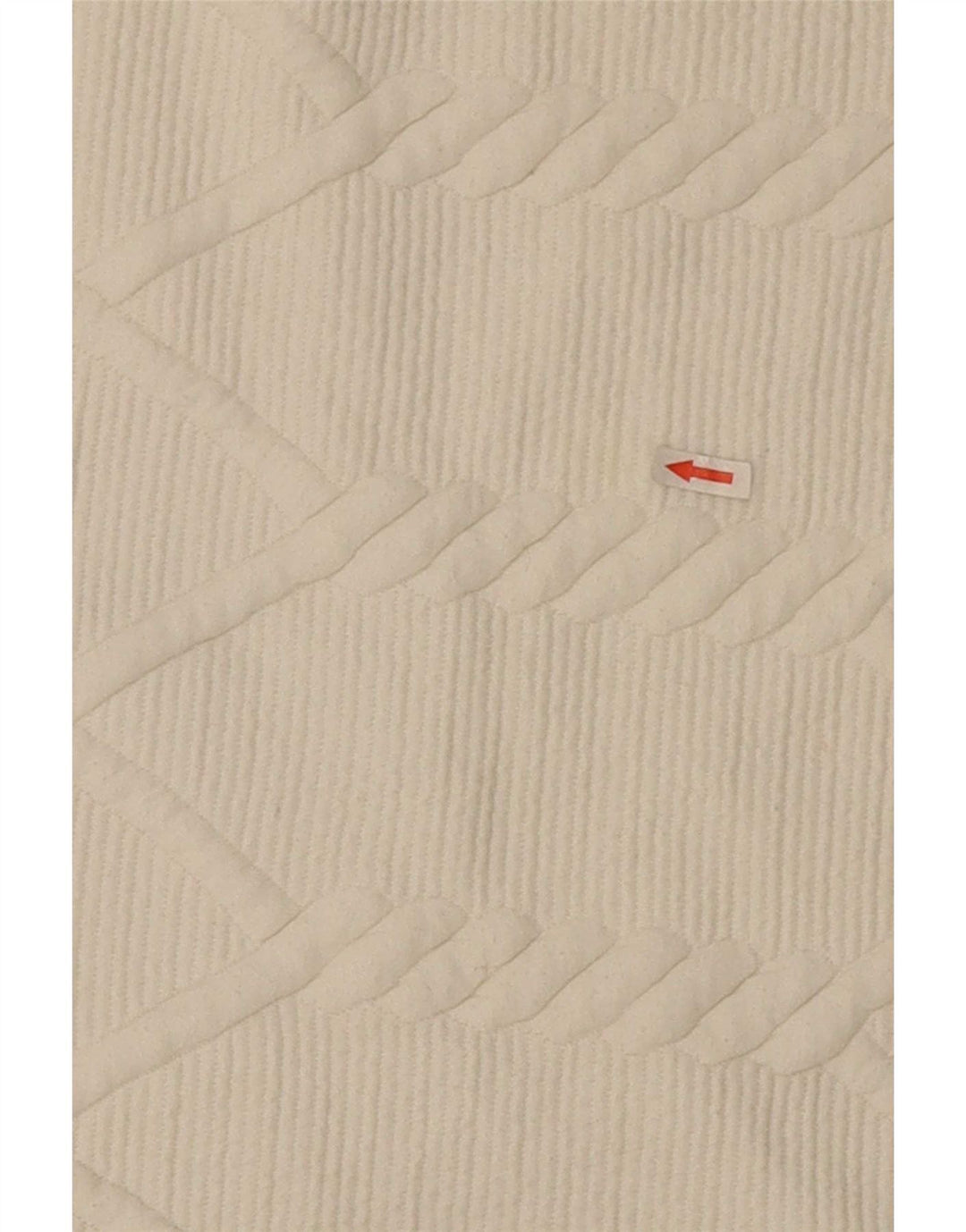 Zara Womens Crop Relaxed Fit Sweatshirt Jumper UK 14 Medium Off White