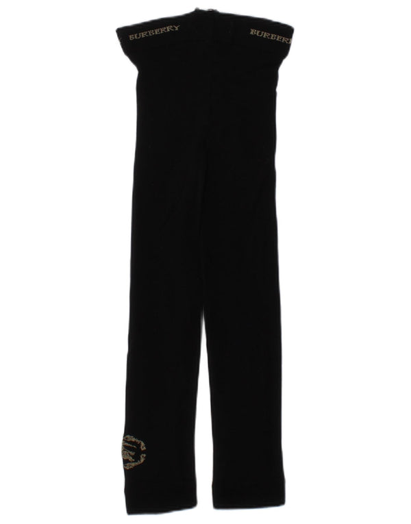 Burberry Girls Grafiske Leggings 7-8 år Sort