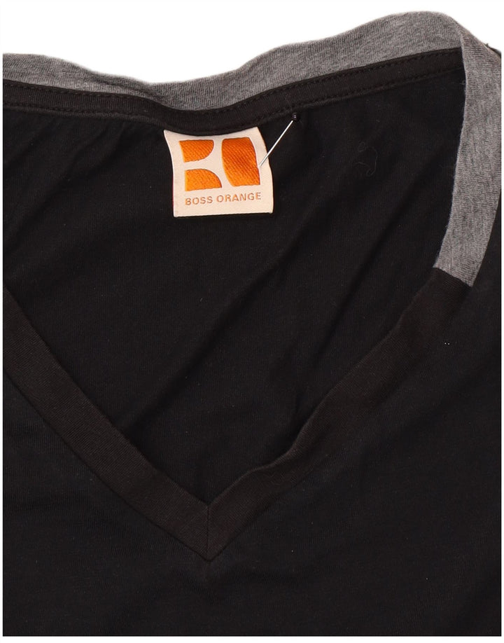 Hugo Boss Herre T-Shirt Top Medium Sort