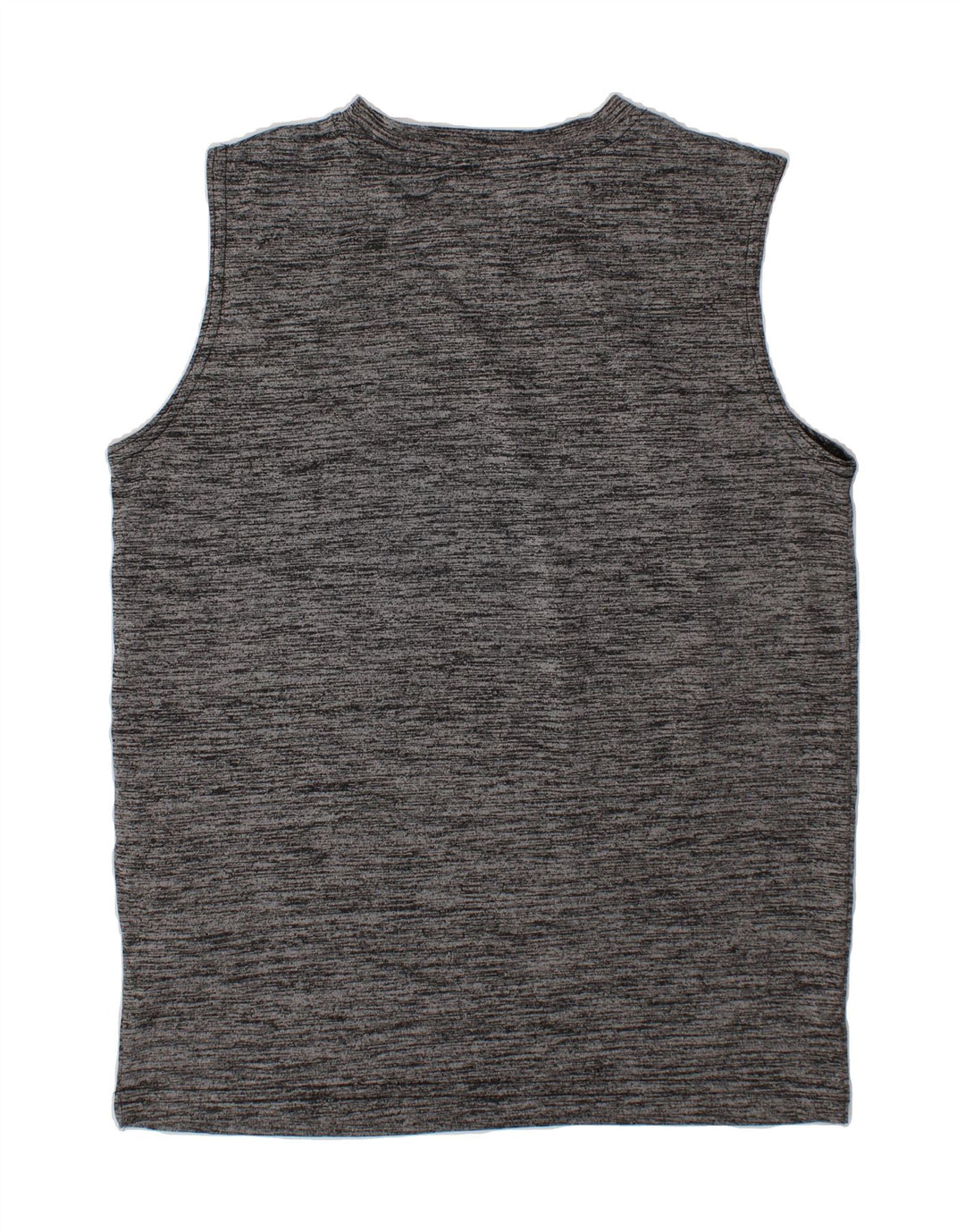 CHAMPION Boys Graphic Vest Top 10-11 Years Grey Flecked Polyester Vintage Champion and Second-Hand Champion from Messina Hembry 