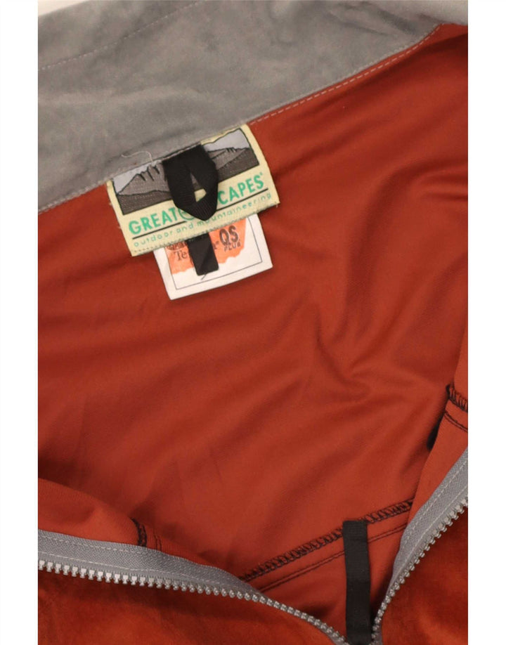 Great Escapes Herre træningsdragt Topjakke XL Orange Colourblock