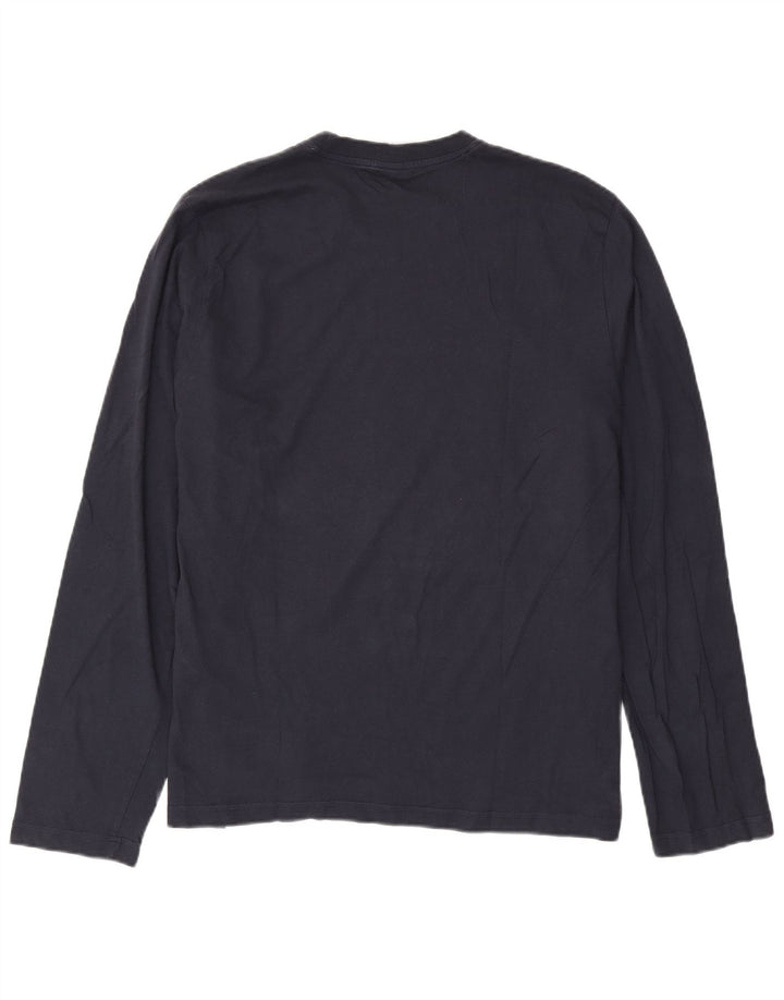 Adidas Herre Top Langærmet XL Marineblå Bomuld