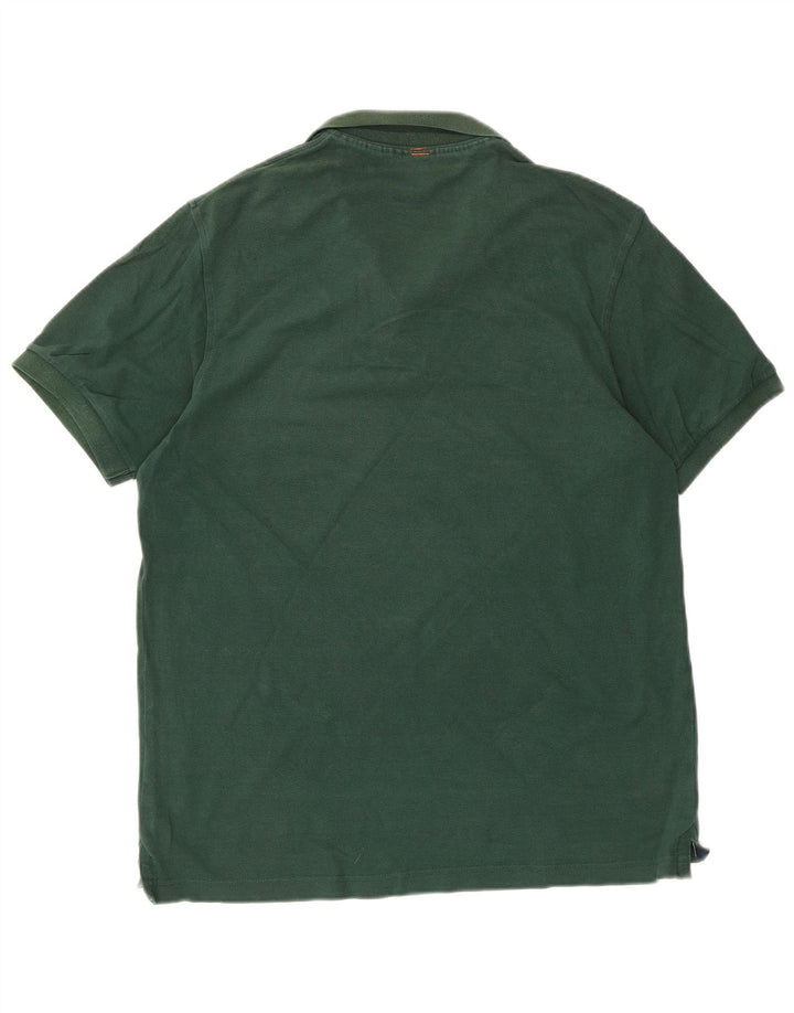 Sun68 Herre poloshirt Stor grøn bomuld