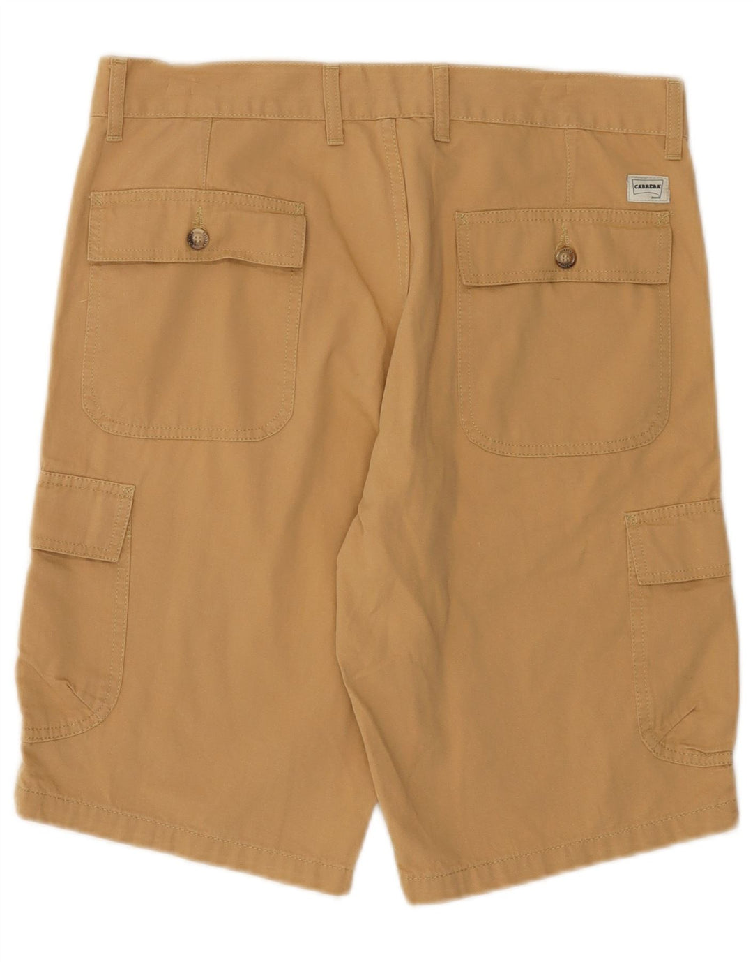 Carrera Herre Cargo Shorts IT 50 Large W34 Beige Bomuld