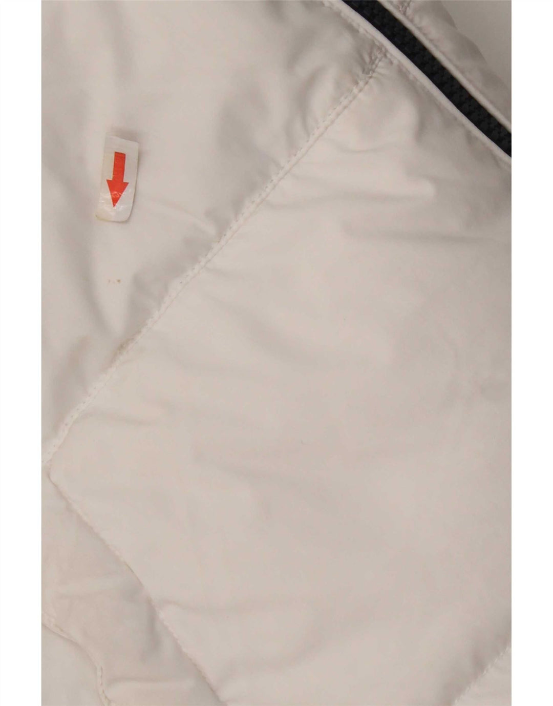 Tommy Hilfiger Herre Hættetrøje Vatteret Jakke UK 38 Medium Hvid Polyester