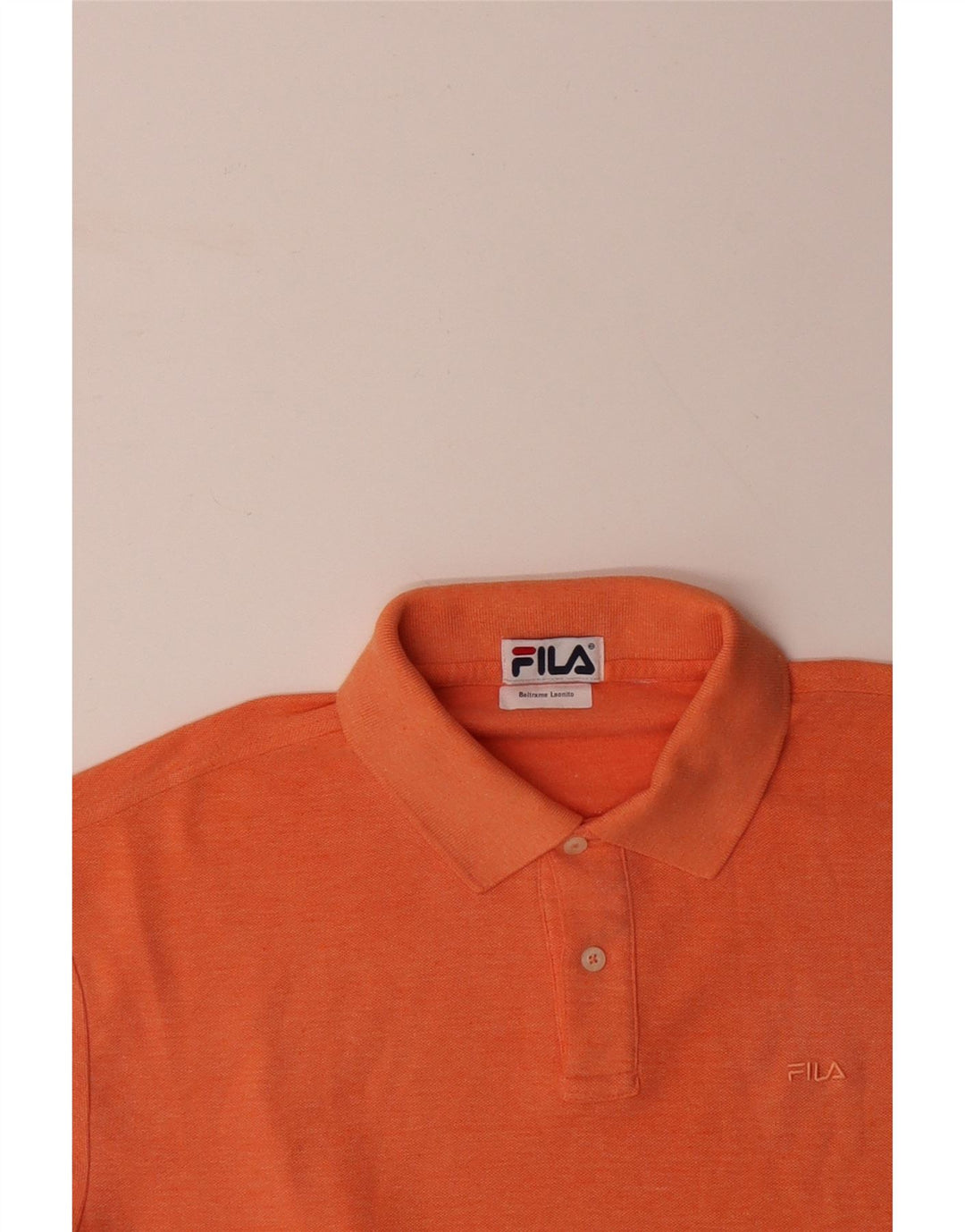 FILA Poloshirt til mænd XL Orange
