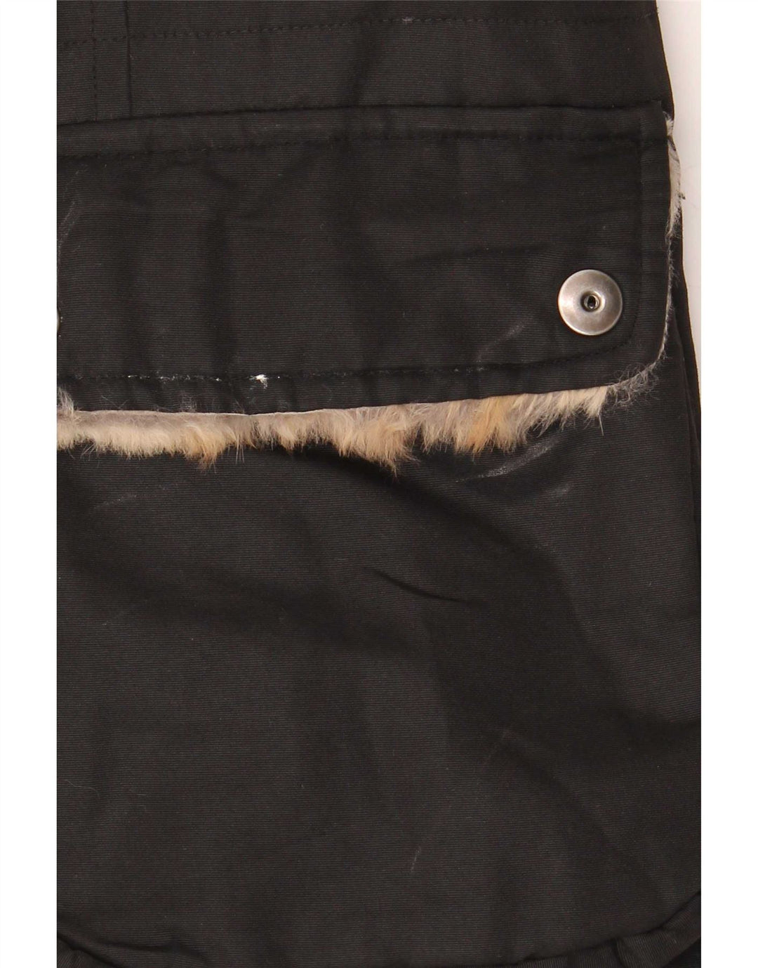 Woolrich Polstret Damejakke UK 14 Medium Sort Nylon