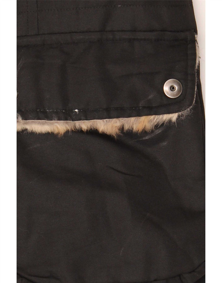 Woolrich Polstret Damejakke UK 14 Medium Sort Nylon