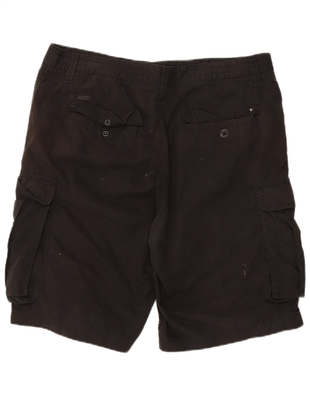 Hurley Herre Cargo Shorts W34 Stor sort bomuld