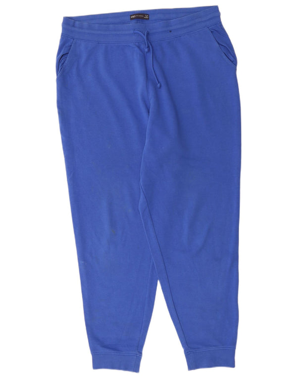 Marks & Spencer Træningsdragt til kvinder Joggers UK 18 XL Blå Bomuld