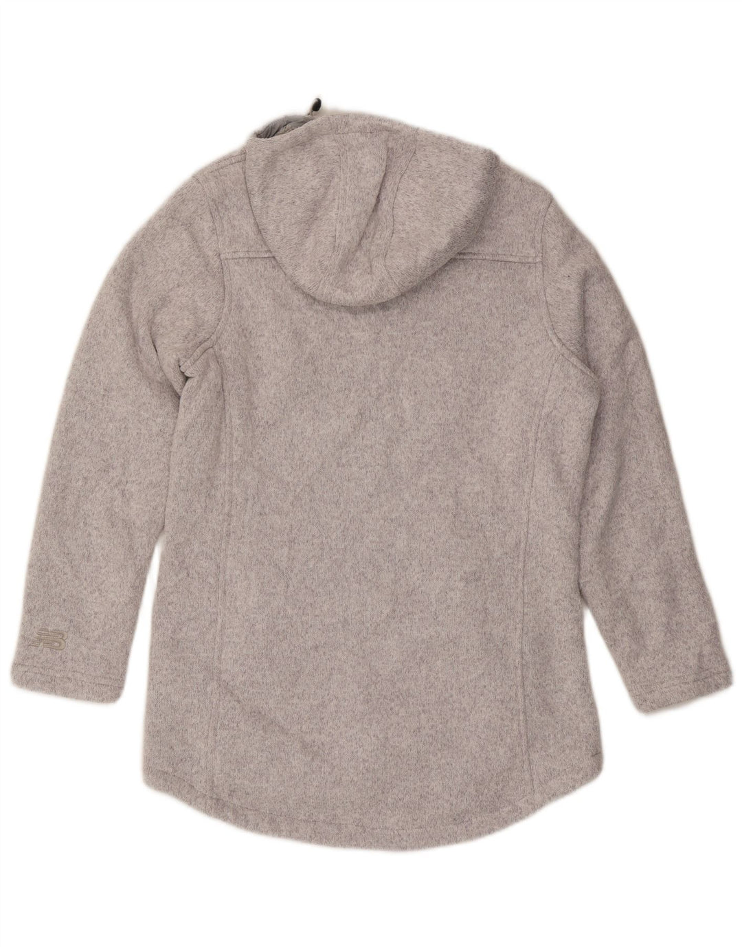 New Balance Dame Hættetrøje Sweater UK 14 Medium Grå Polyester