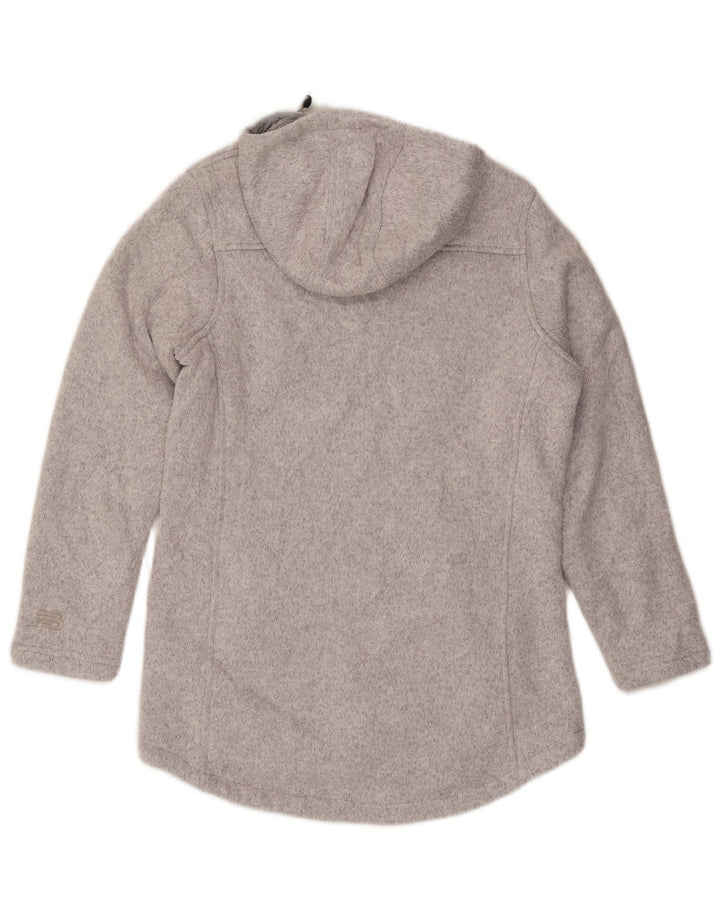 New Balance Dame Hættetrøje Sweater UK 14 Medium Grå Polyester