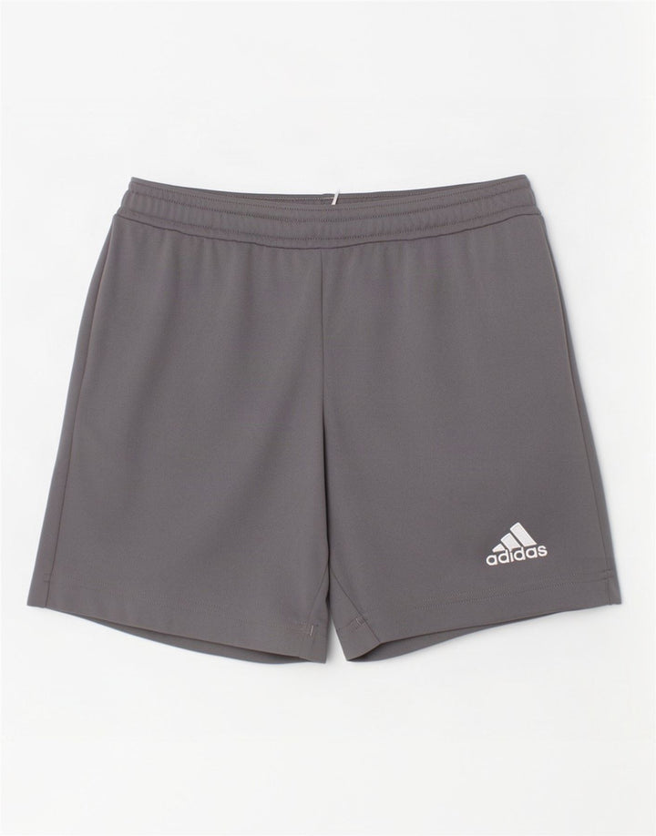 Adidas Boys Aeroready Sports Shorts 7-8 år Grå polyester