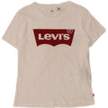 Levi's Grafisk T-shirt top til kvinder DK 10 Lille hvid bomuld