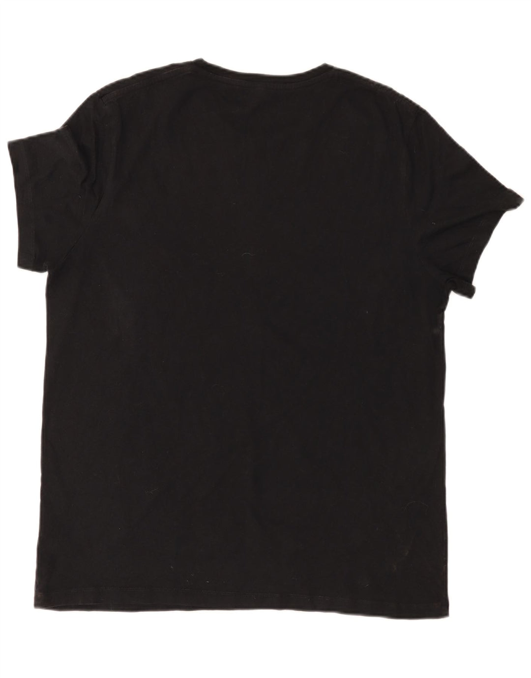 Jack Wills Herre T-Shirt Top Stor Sort Bomuld
