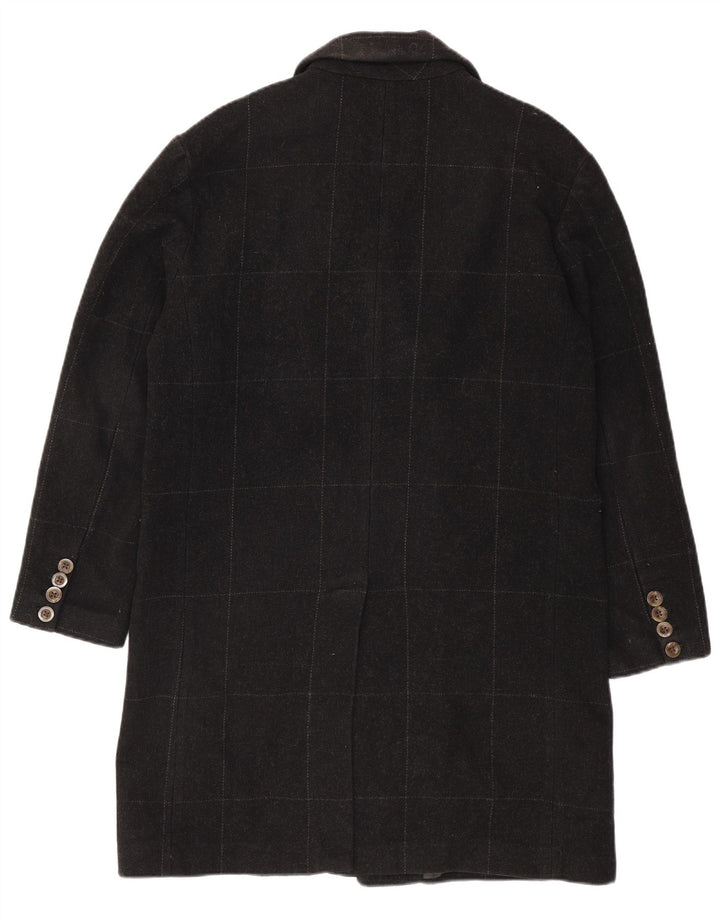 Gap Herre Overfrakke UK 38 Medium Grey Check