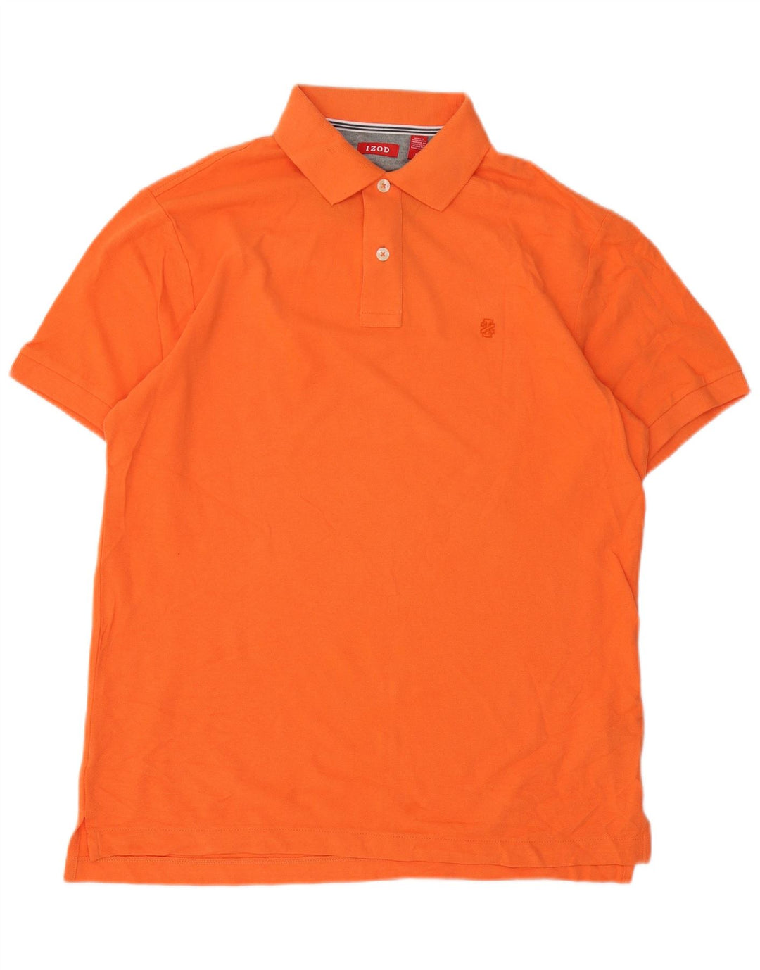 IZOD Poloshirt til mænd Medium Orange Bomuld