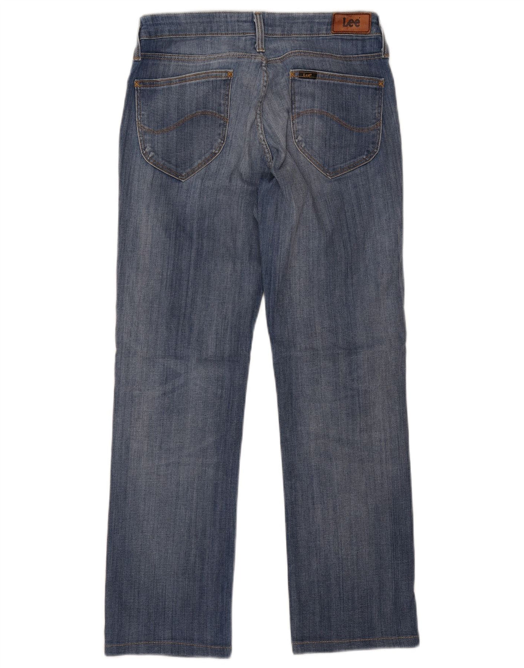 Lee Dame Marlin Straight Jeans W29 L27 Blå Bomuld