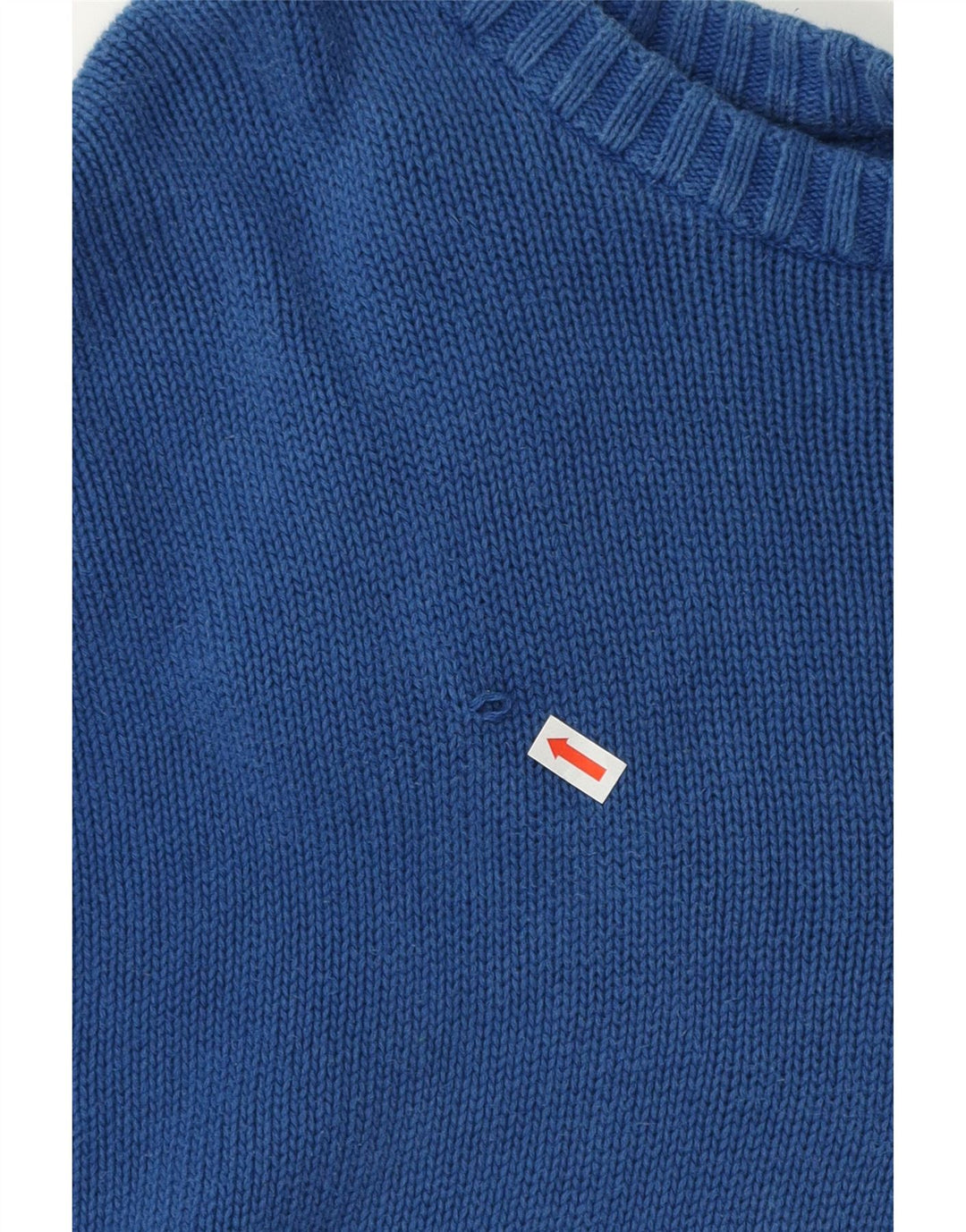 Chaps Herre Big Crew Neck Jumper Sweater 4XL blå bomuld