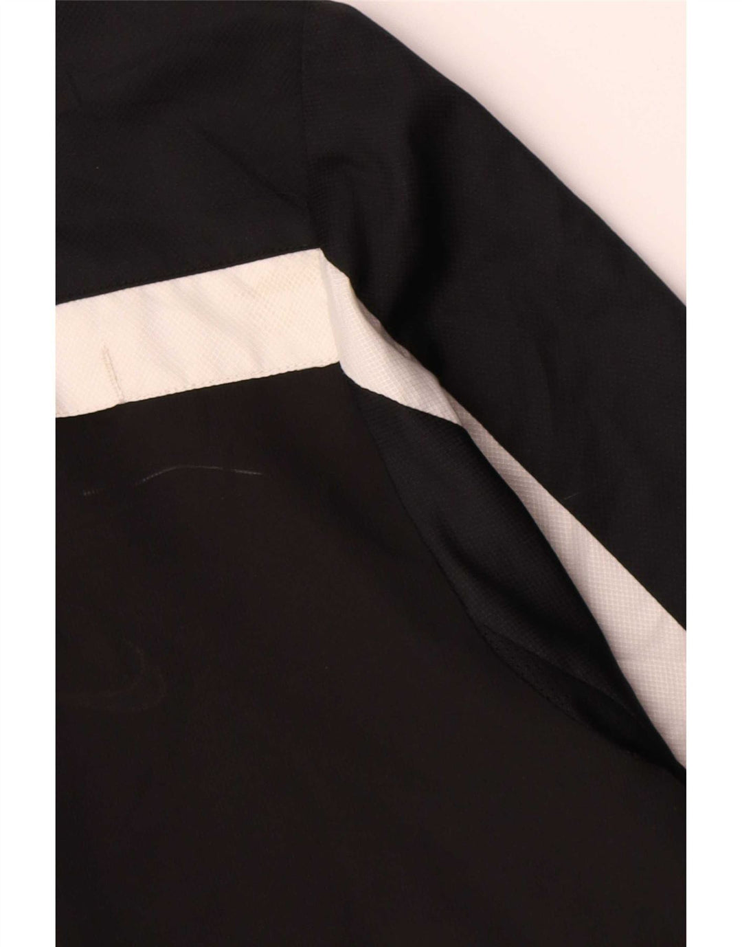 Nike Herre Dri Fit Grafisk Top Langærmet Stor Sort Colourblock Polyester