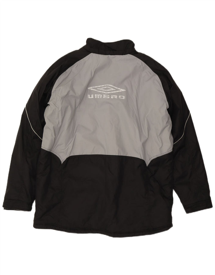 Umbro Herre Windbreaker Jacket UK 42 XL Grå Colourblock Nylon
