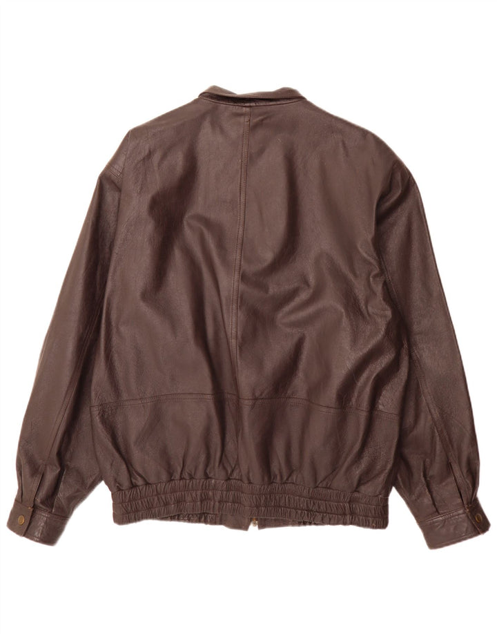 Vintage herre læderjakke UK 40 Large Brown