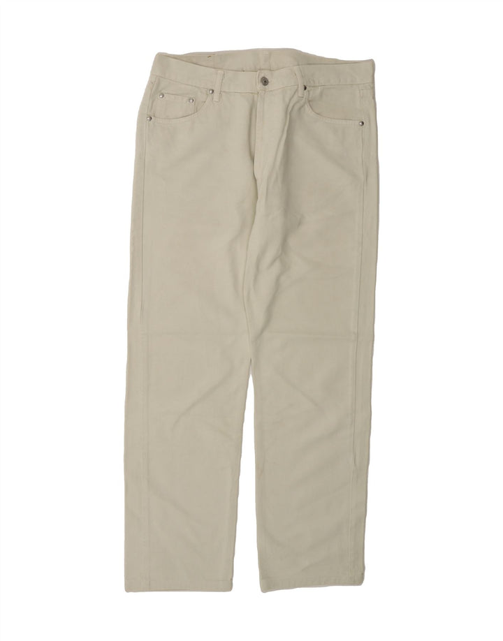 CARRERA Womens Straight Jeans W36 L32 White Cotton Vintage Carrera and Second-Hand Carrera from Messina Hembry 