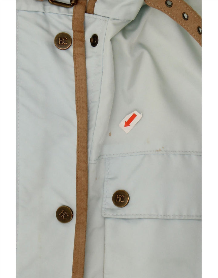 HENRY COTTONS Womens Utility Jacket IT 46 Large Blue Polyamide Vintage Henry Cottons and Second-Hand Henry Cottons from Messina Hembry 