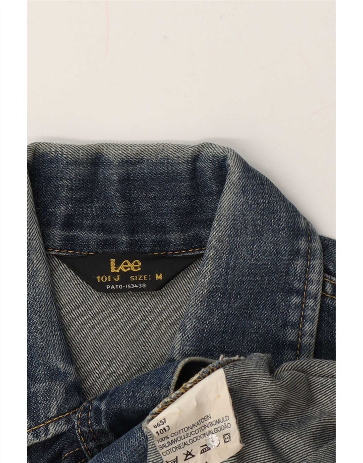 Lee Dame denimjakke UK 14 Medium Blue Cotton