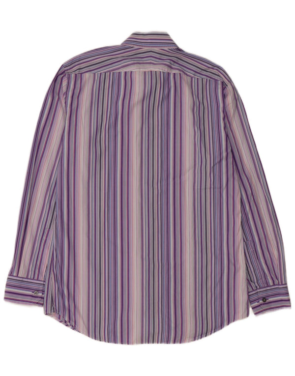 Paul Smith Herre Slim Fit skjorte str. 41 16 Stor lilla stribet