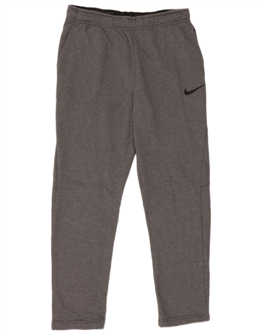 Nike Dame Dri Fit træningsdragt Bukser UK 14 Medium Grey Polyester
