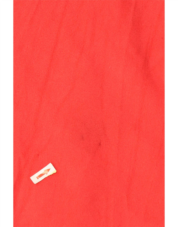 Vintage Dame Poncho Coat UK 20 2XL Rød