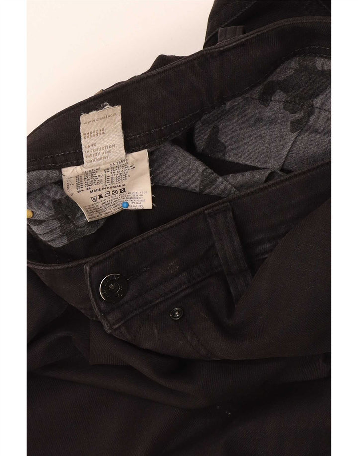 Diesel Herre Slim Jeans W34 L34 Sort Bomuld