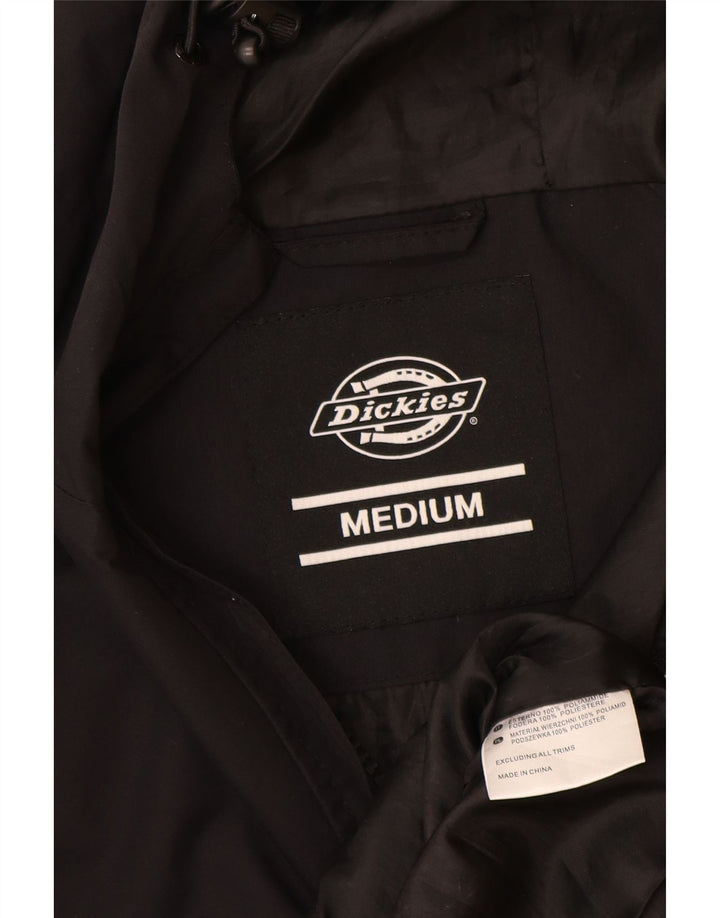Dickies Herre Hættejakke Anorak UK 38 Medium Sort Polyamid