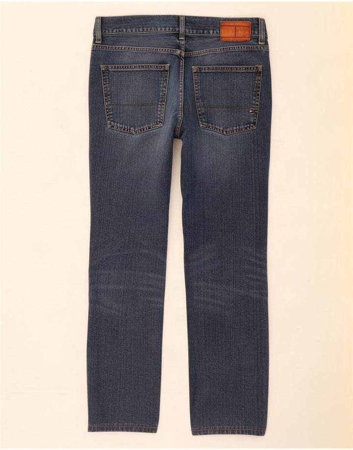 Tommy Hilfiger Herre Cropped Jeans W32 L26 Blå